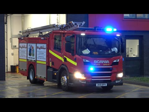 Aintree WH Bence Scania Pump Turnout | Merseyside Fire & Rescue Service