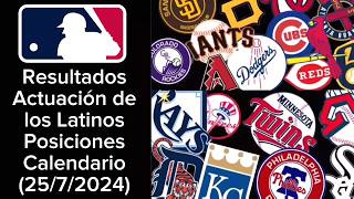 MLB 2026: Resumen de la Jornada (25/7/2026)