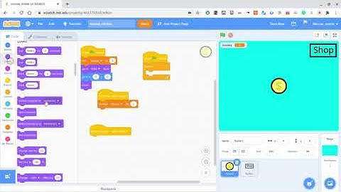How to make a clicker game in scratch with shop