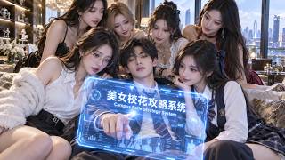 Poor guy dumped, gains a goddess strategy system. Six gorgeous campus belles now fight over him! screenshot 2