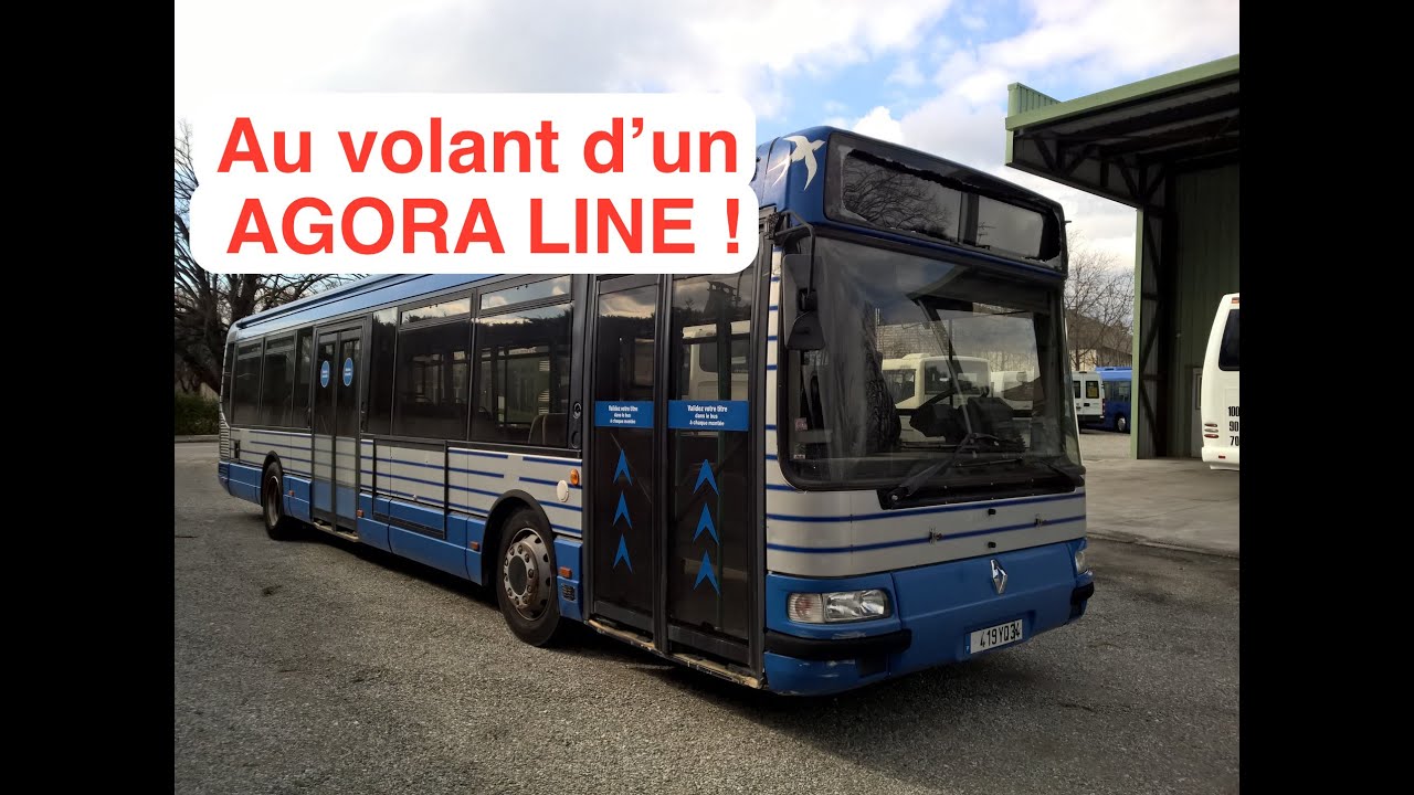 Au volant d'un Renault Agora Line dans Romans-sur-Isère