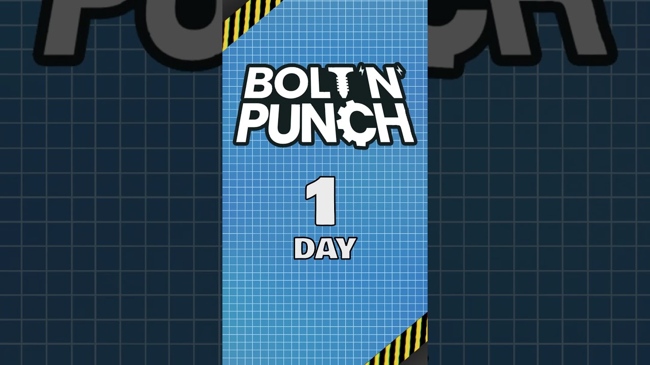 BOLT’N’PUNCH COMES OUT TOMORROW !! WISHLIST IT ON STEAM!! 🦾🔥