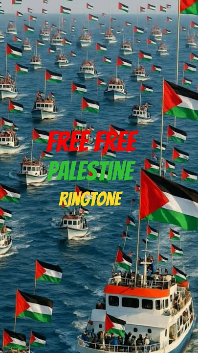 Free free palestine #Palestine  #gaza #newringtone #viralringtone  #treandiringtone