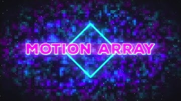 Cyberpunk Glitch Logo After Effects Templates