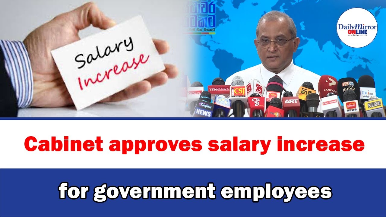 Cabinet meeting discussing government salary hike