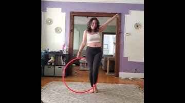 Beginner Hula Hoop Tutorial~ Lazy Escalator (Reverse)