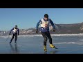 Ледовый шторм ультра марафон по льду Байкала памяти МС по альпинизму Попова В.Н | Ice Storm Baikal