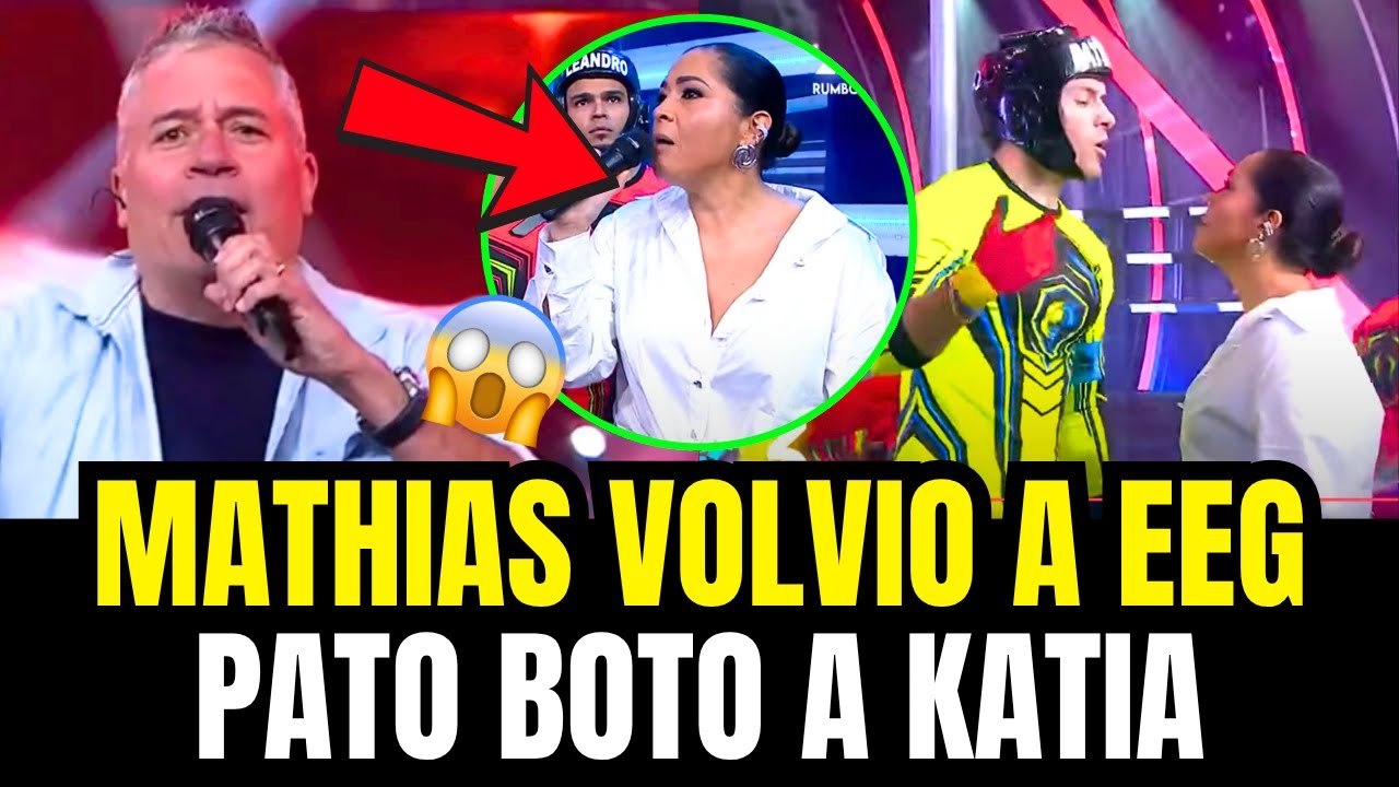 Mathias Brivio regreso a esto es guerra y Patricio Parodi boto a Katia Palma