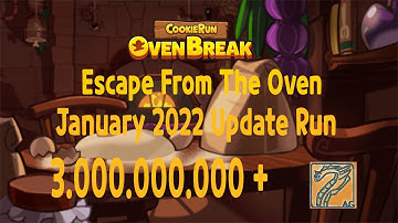 Cookie Run: OvenBreak l Escape From The Oven Breakout Mode (January 2022 Update Run)