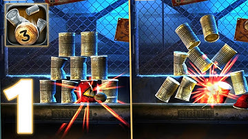 Can Knockdown 3 - Gameplay Walkthrough - Part 1 - Levels 1-15 / 1 - (Android, IOS)