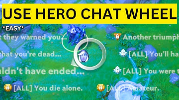 How To Use Hero Chat Wheel in Dota 2(EASY)