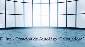 Trucos - Creacion de AutoLisp part3. Calculadora HD