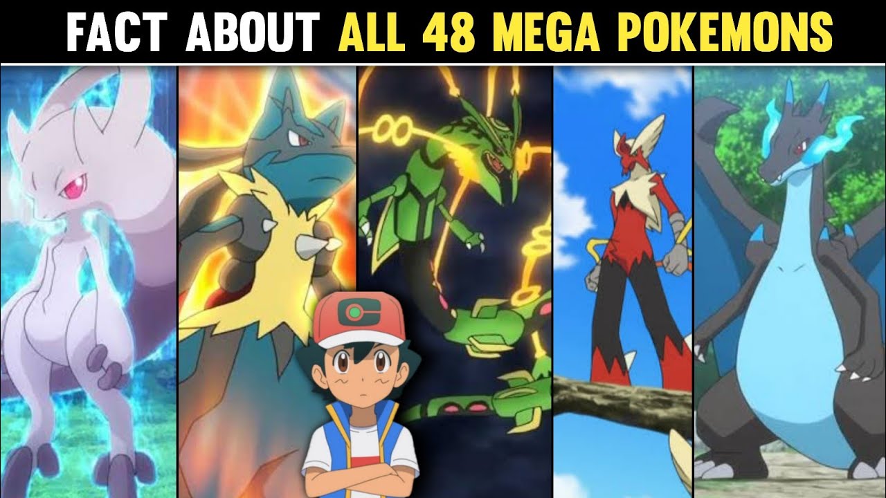 Fact About all 48 Mega Pokemon|Fact about Every Mega Pokemon|Mega ...