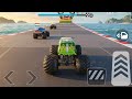 Last Truck Standing on the Mega Ramp Wins! 🏁😳