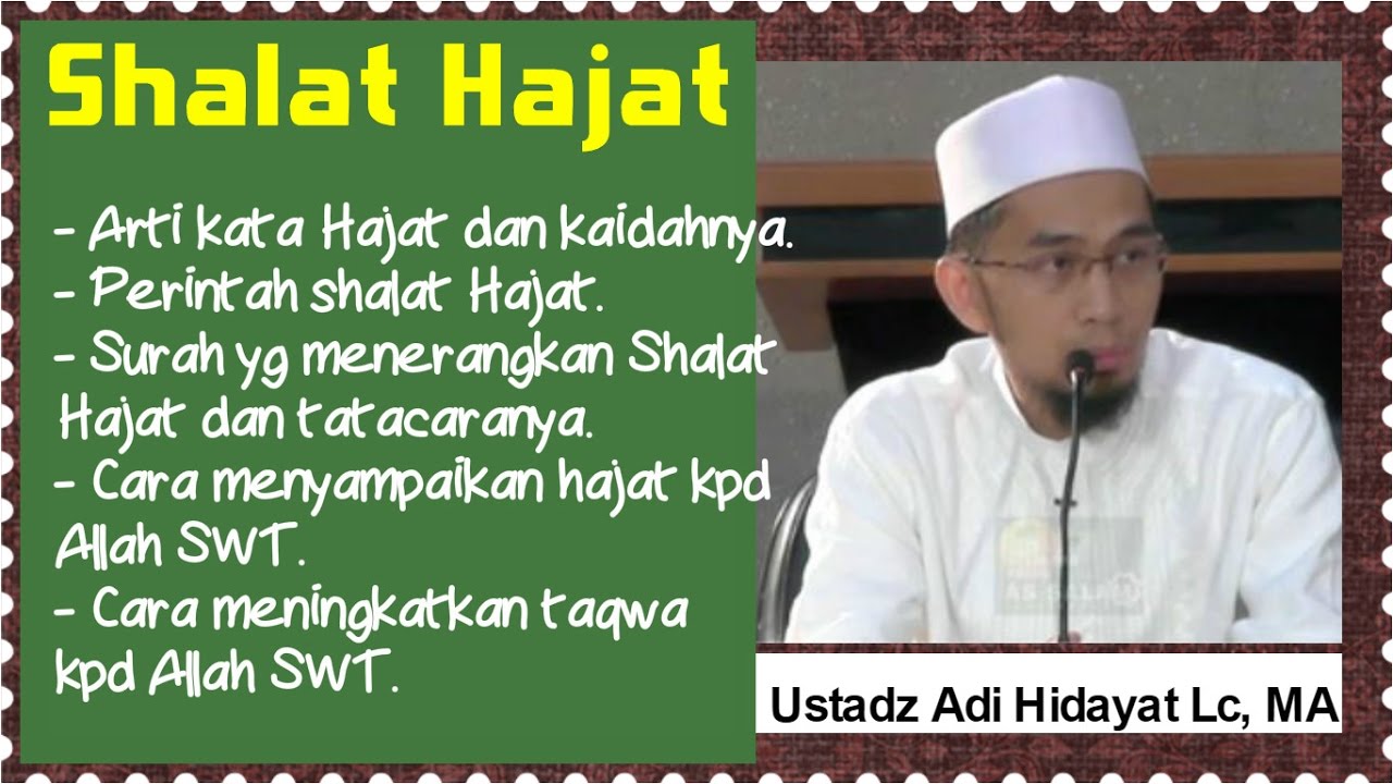 Kumpulan Ceramah Ustadz Adi Hidayat Lc Ma Meteran G