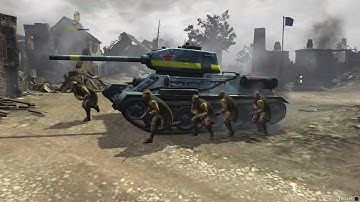 Company of Heroes 2 Ettelbruck Station gameplay Guard Motor Coordination Tactics