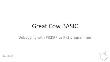 Debugging with PICKitPlus with a PICkit 2 programmer