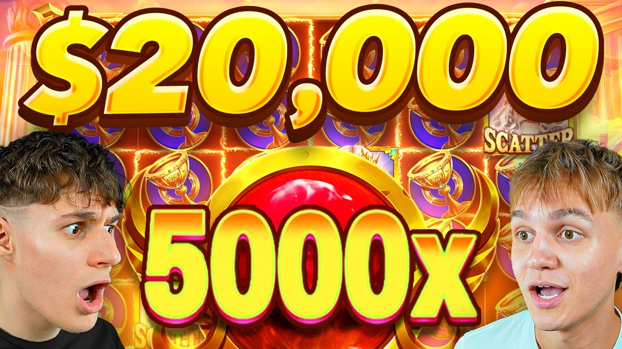 WE SPENT OVER $20,000 ON GATES OF OLYMPUS SUPER SCATTER