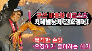 군산 비응항 이글스호 오징어 밤낚시