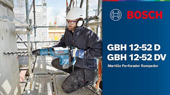 Martillo Perforador Rompedor GBH 12-52 D y GBH 12-52 DV