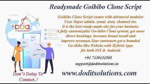 Goibibo Clone | Goibibo Php Clone Script | Travel Booking Script | DOD
