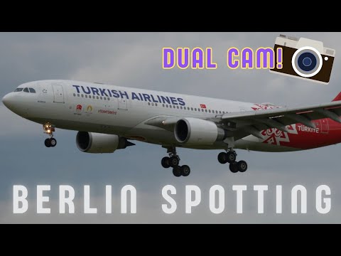 LIVE DUAL CAM Berlin Airport Spotting BER, 31.08.2025