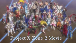 Project X Zone 2 | Video Game Movie Marathon (Cutscenes &amp; Cinematics)