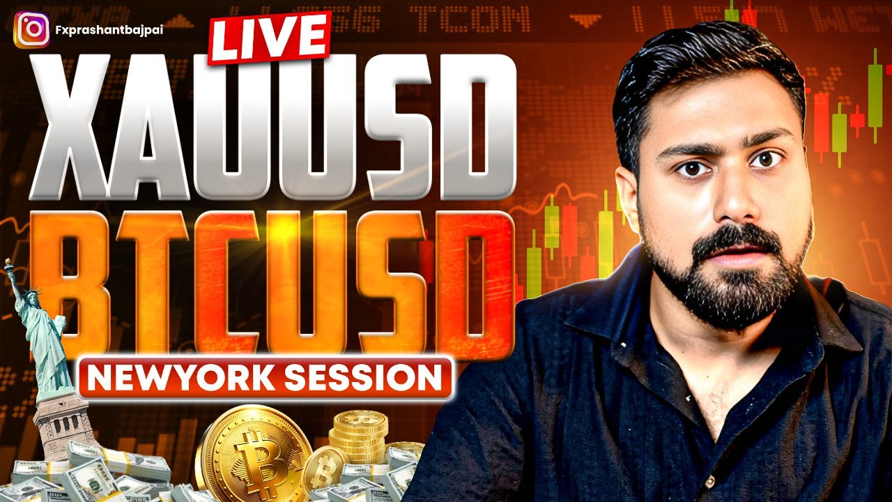 Live Gold (XAUUSD) & Bitcoin (BTCUSD)  Analysis| Newyork Session|28  January 2026