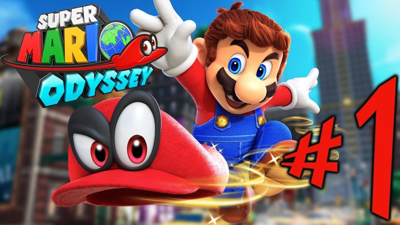 SUPER MARIO ODYSSEY - O INCRÍVEL INÍCIO DE GAMEPLAY!