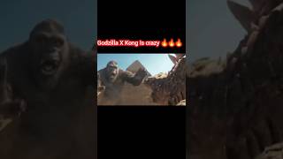 Godzilla X Kong Is 🔥🔥🔥 #godzillaxkongthenewempire