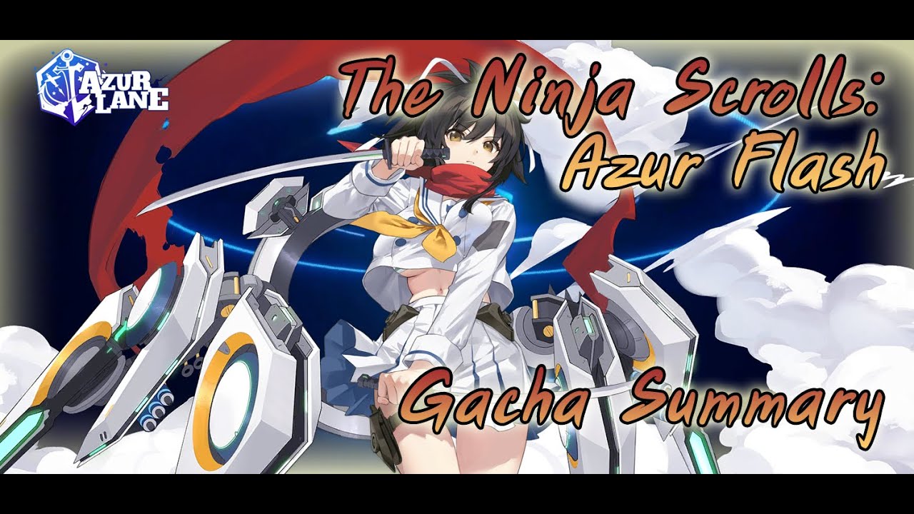Azur Lane x Senran Kagura Gacha summary - YouTube