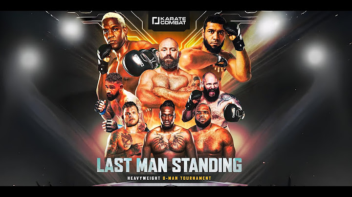 KARATE COMBAT 55 | LIVE | LAST MAN STANDING