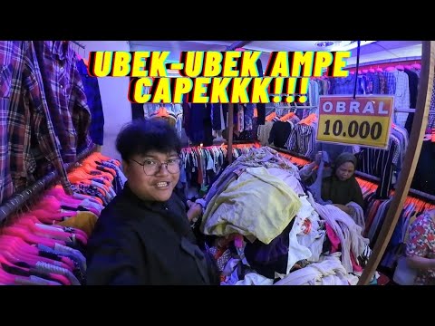 Thrifting di Pasar Baru Ngubek Baju Bekas 10 Ribuan Ampe Capek