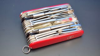 World's Largest Swiss Army Knife ! 64 Functions