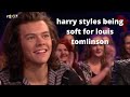 harry styles being soft for louis tomlinson for 5 minutes gay