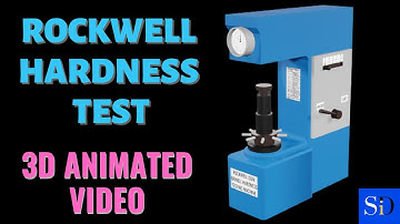 ROCKWELL HARDNESS TEST | 3D ANIMATION | ROCKWELL HARDNESS TEST PROCEDURE | VIDEO FOR SALE