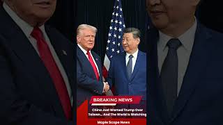 China Just Warned Trump Over Taiwan… And The World Is Watching