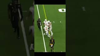 Texas Mocks Drew Lock After Throwing A Pick!