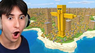 I Found a Villager City in Minecraft