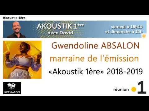 Gwendoline Absalon -Pt. 3 interview -Album Dig Dig "Akoustik 1ère" Réunion la 1ère