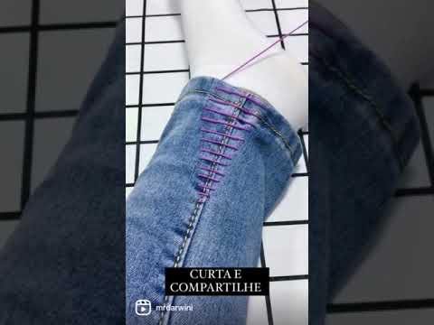 Vídeo: Os jeans sanforizados encolhem?