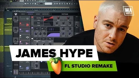 James Hype - Drums FL Studio 21 Remake (Free FLP)