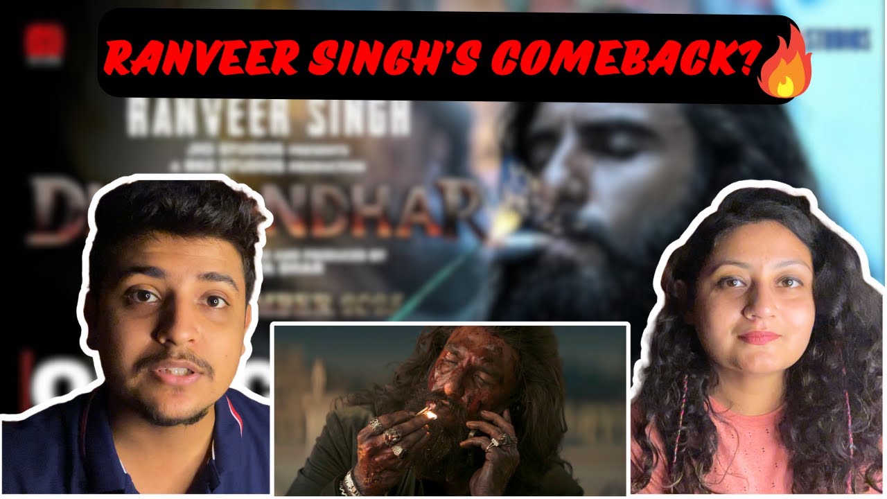 Dhurandhar First Look | Ranveer Singh | Reaction & Review | Azy Reacts