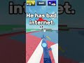 Not very good internet
