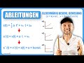 Ableitungen Gleichmäßig beschleunigte Bewegung - Einfach erklärt!