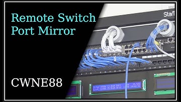 Aruba remote port mirror to Wireshark