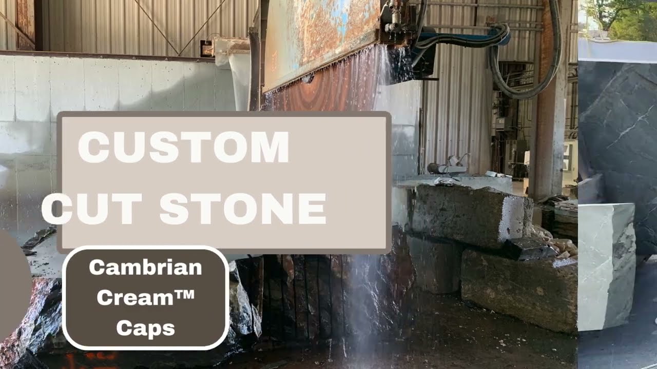 Cambrian Cream Custom Cut Stone Production
