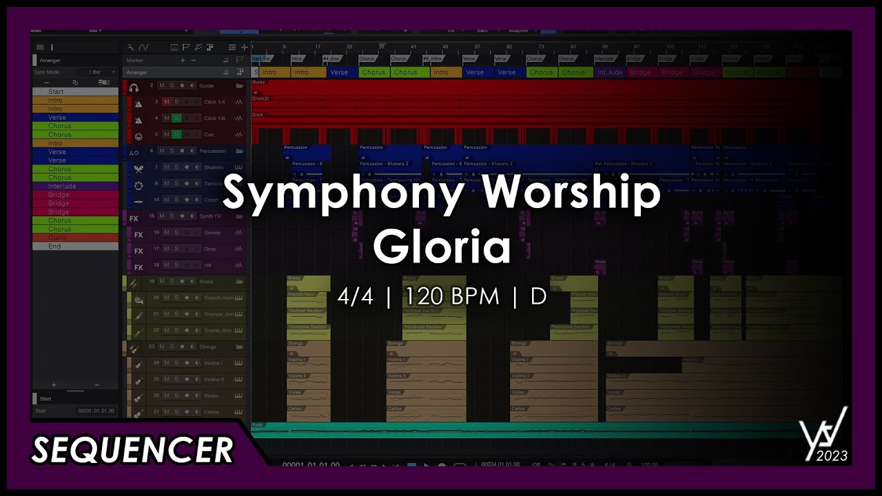 Symphony Worship - Gloria [Sequencer]
