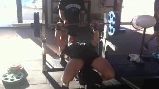 Bench Press 5x5 @ 100kg and 110kg x 5 Floor Press/ 7 weeks out