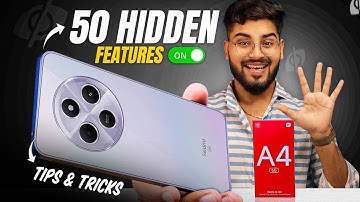 Redmi A4 5G Tips and Tricks & Hidden Features 😱 Secret Settings 🔥